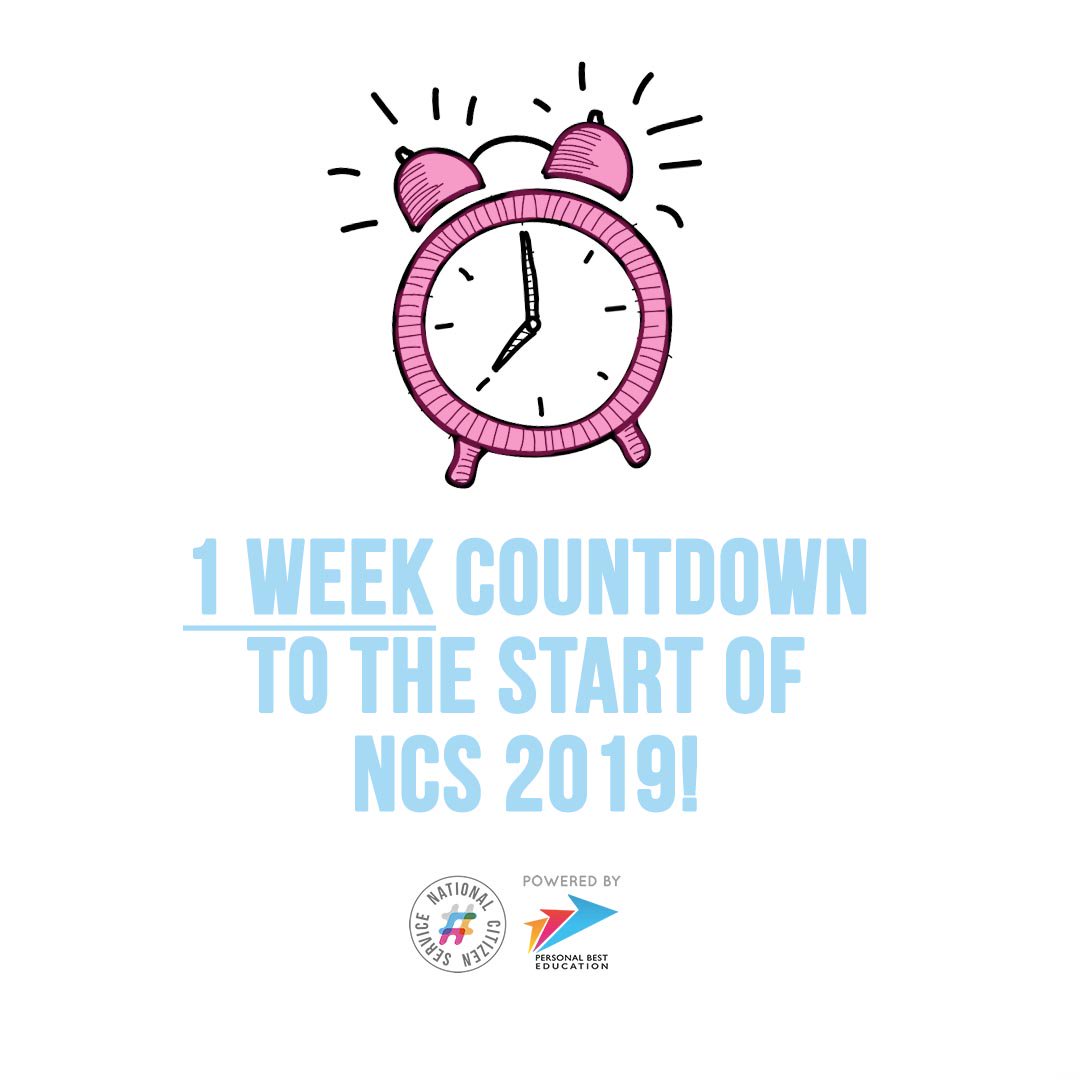 P_B_Education's tweet photo. With one week to go until #NCS summer 2019 starts we hope you are all excited and looking forward to your #NCSSummer!
Don't forget to follow the hashtag #NCSHants for our NCS pictures, videos & highlights.
#NCSYes #FeelUnstoppable #SayYesToNCS https://t.co/FGRyC0CKcu