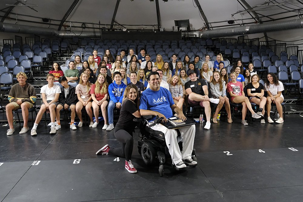 SMCHSEagles's tweet photo. Thank you Damien Minna '97 for coming back to SMCHS to speak to our student leadership about patience, faith and pushing forward. God has a plan for all of us. #needtobelieve #wearesm #goeagles https://t.co/73iPcTaDf7