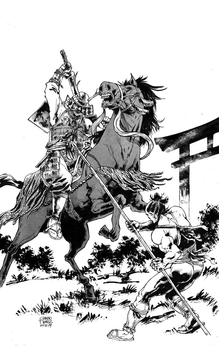 Ashigaru. 
#samurai #fuegoyacero #artbook #comic  #makecomic #indiecomic