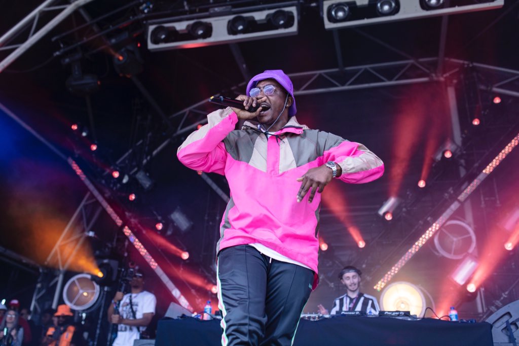 p1caps's tweet photo. First time ever playing at a major event and it’s safe to say it was a success! Big shout out to @Parklifefest and @GRMDAILY for making this happen💕⚡️🆙 https://t.co/koYq7VY8Qh