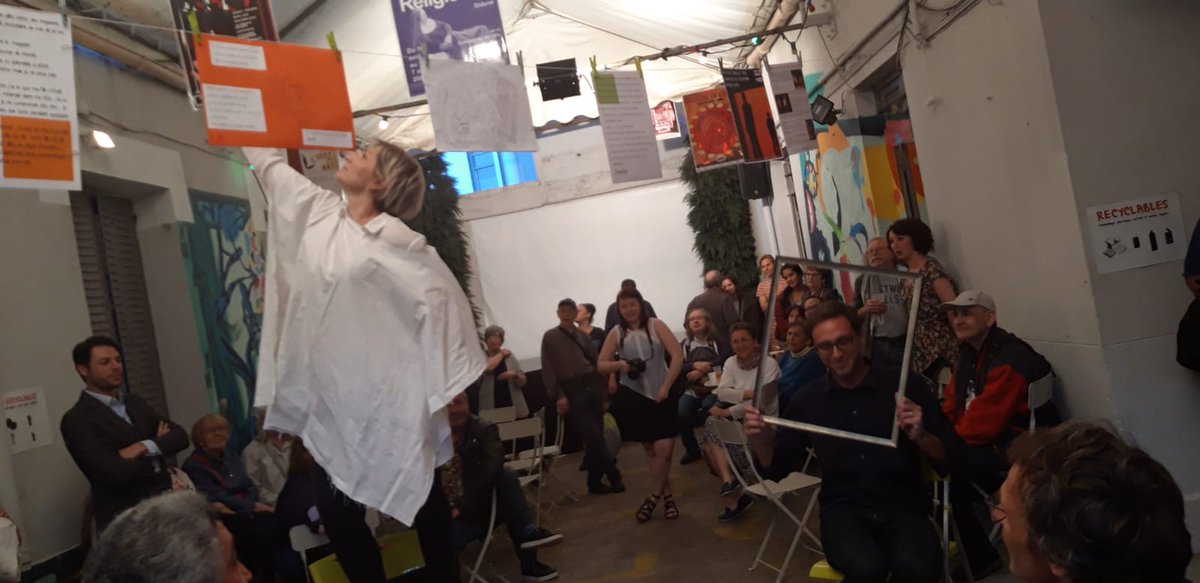 Représentation lors du festival Brut de Fabrik au théâtre de l Iris de Villeurbanne, avec la participation de la Caisse locale de Villeurbanne !!