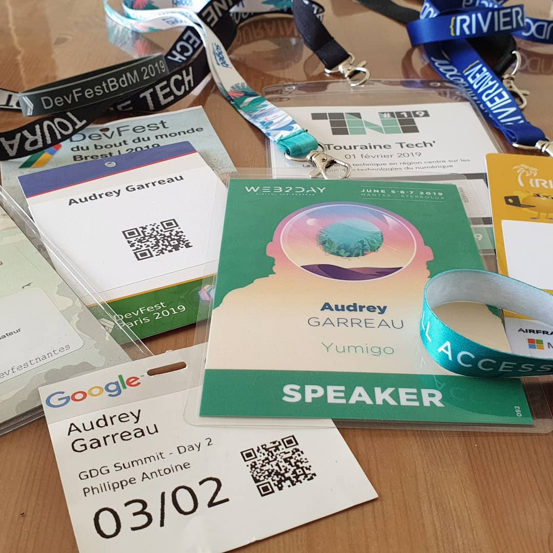 ag_lemercier's tweet image. Petite pause estivale après une saison chargée en interventions ! @web2day @cantinenantes @rivieradevconf @DevfestBdM #gdgsummit @devfestparis @GDGParis @tourainetech #sfeirlunch @SFEIRNantes #GirlsRCoding #DJXperience @WomenTechmakers #wtm @ImgMachine @devfestnantes @gdgnantes