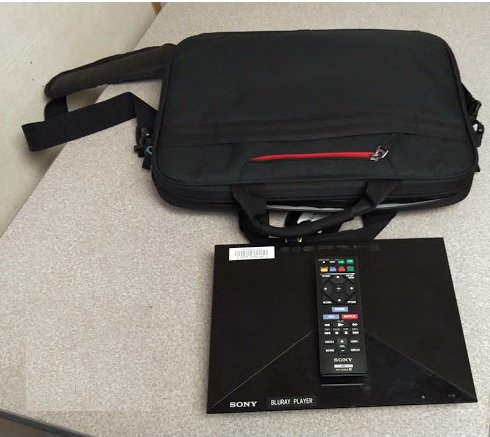 ICLibraryCirc's tweet photo. The Library now has two Blu-ray DVD players for 7 day loan. Each comes with a DVD player, remote, HDMI cable and soft case. Plug one into a monitor with an HDMI port and start watching movies! https://t.co/nwB7YjdSw3