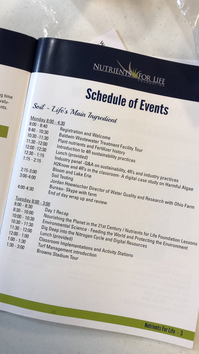 Nutrients4Life's tweet photo. Such a great line up of speakers! Thanks to all who are participating. #NFL19PD. #soilscience #4RSummit https://t.co/1afH5nZXBV