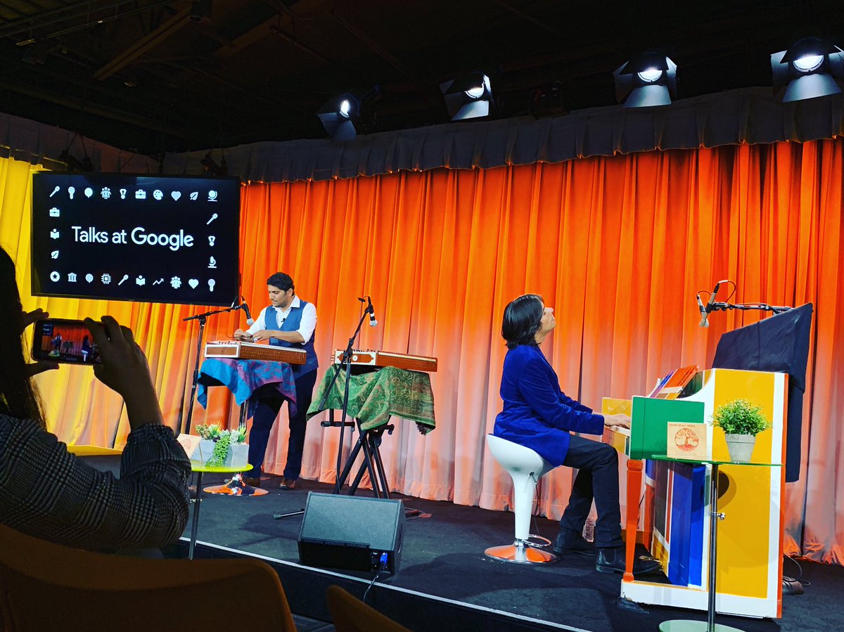 NikhilKMusic's tweet image. Thanks to @Google @googletalks for letting us share our music last week! #googletalk #musicmonday #worldmusic