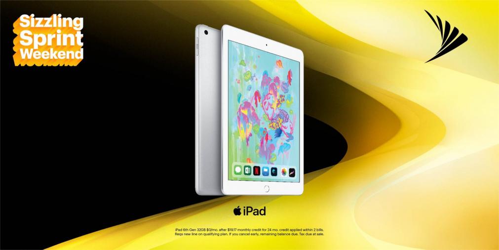 Stop by Sprint 86th Street this weekend for an Unrivaled Pair. For a limited
time, pick up a new iPad for Dad on us when you purchase a new iPhone! Purchase a new iPhone and get a new iPad on us, this weekend only! #sprint #sprintrisingstars