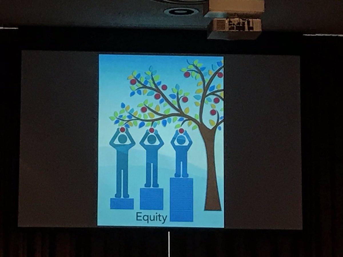 Equity is dealing with what is below the surface. <a href="/Leaderpartners/">Leadership Partners</a> <a href="/PrincipalKafele/">Principal Kafele</a> #godeeper #truth #leadershipmatters