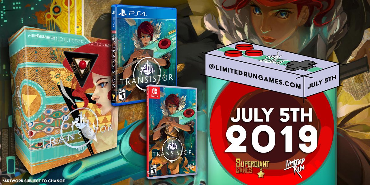 Sidst Email Overvind Limited Run Games on Twitter: "From the creators of Bastion, Pyre, and  Hades... @SupergiantGames's hit TRANSISTOR will be available as a physical  Limited Run on PS4 and Switch on July 5th! #LRG3 #