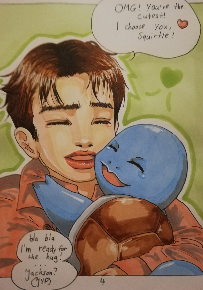 angel_of_sand's tweet photo. "Poké7"
Part 1: THE day

How to read this: ← (from right to left. Pages are numbered)
(sorry if you can't read the whole thing because of my writing :<   ) 

#GOT7  #Poké7 #GOT7Comic #Pokemon https://t.co/nH90Dn7My3