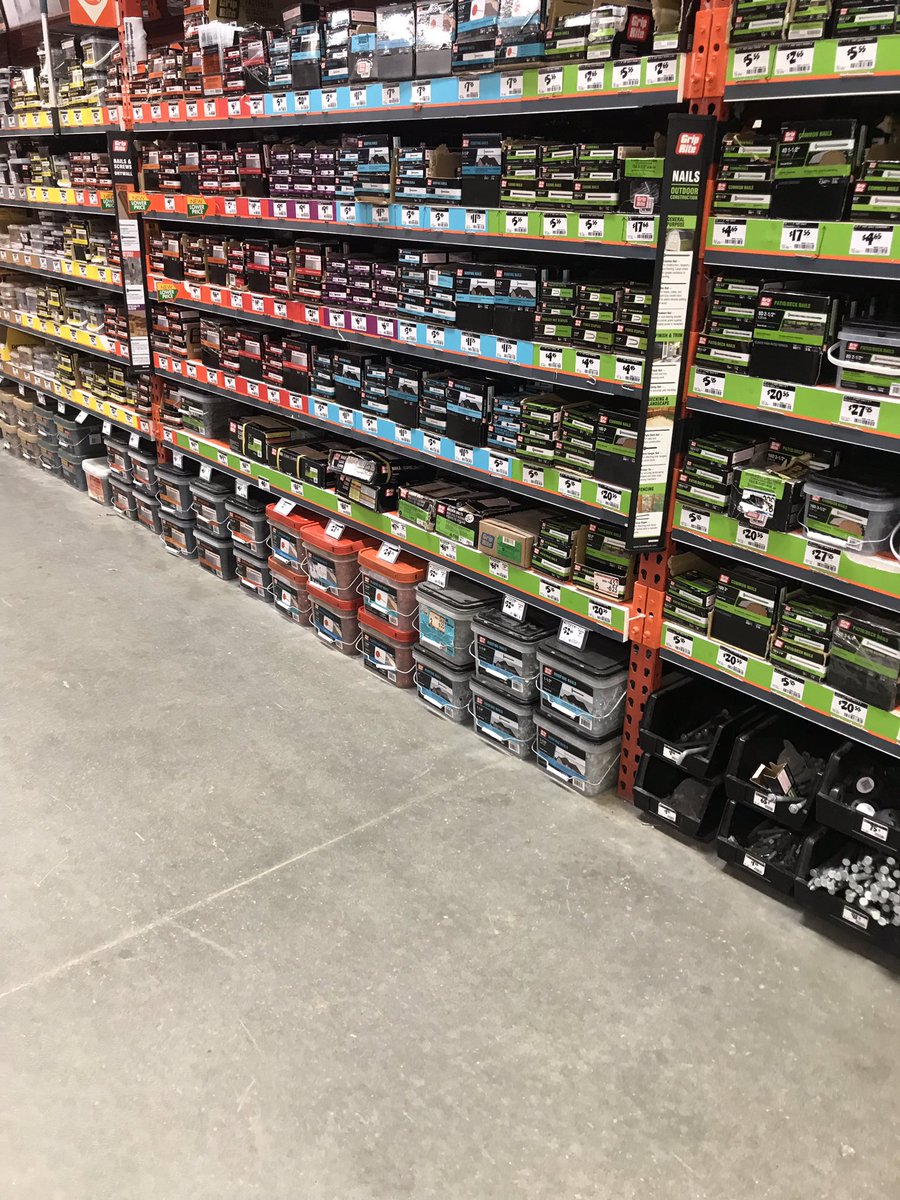 Power Pack down in fasteners this morning.  #WeReady261.