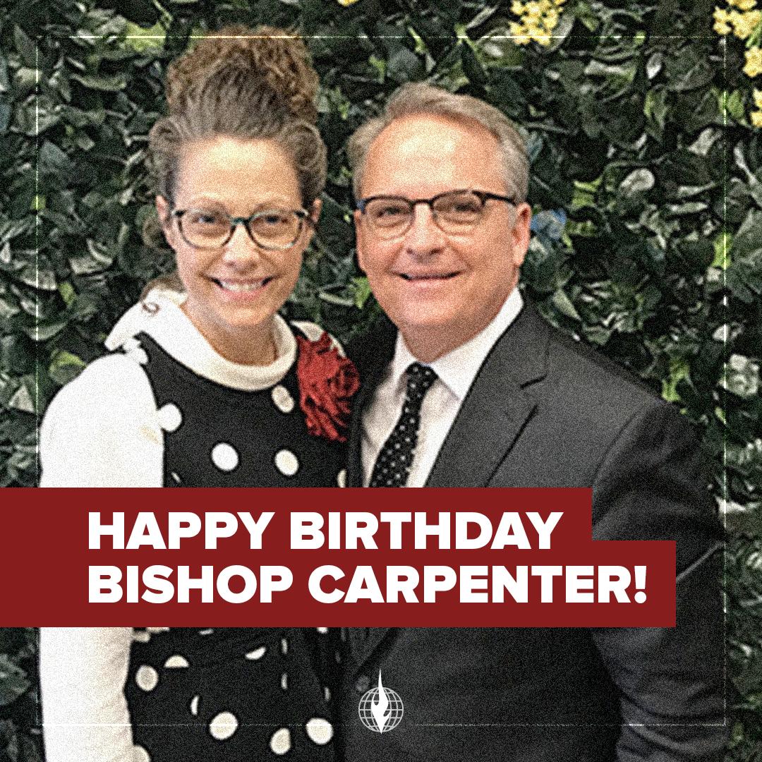 ALJCorg's tweet image. Happiest of birthdays to our General Superintendent, Bishop Kenneth Carpenter! We love and appreciate you and all you do! (Wondering what to get him for his birthday? He wants you to join us at #GMC19! Don't forget to register at gmc.aljc.org by midnight!)