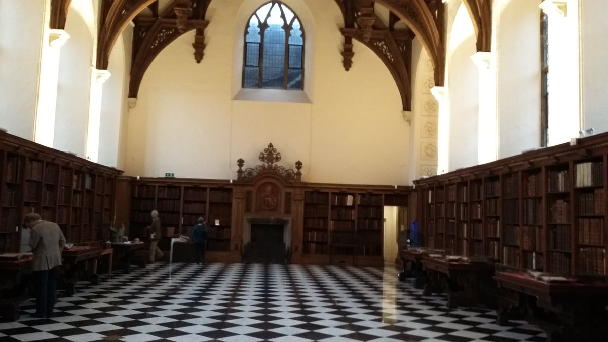 If you get a chance to see <a href="/arendse/">Dr. Arendse</a>'s #LambethLaw exhibition, GO!!! She puts medieval law in context with chronicles, kings, charters (+ at least 3 dragons), in the amazing setting of Lambeth Palace's Great Hall.