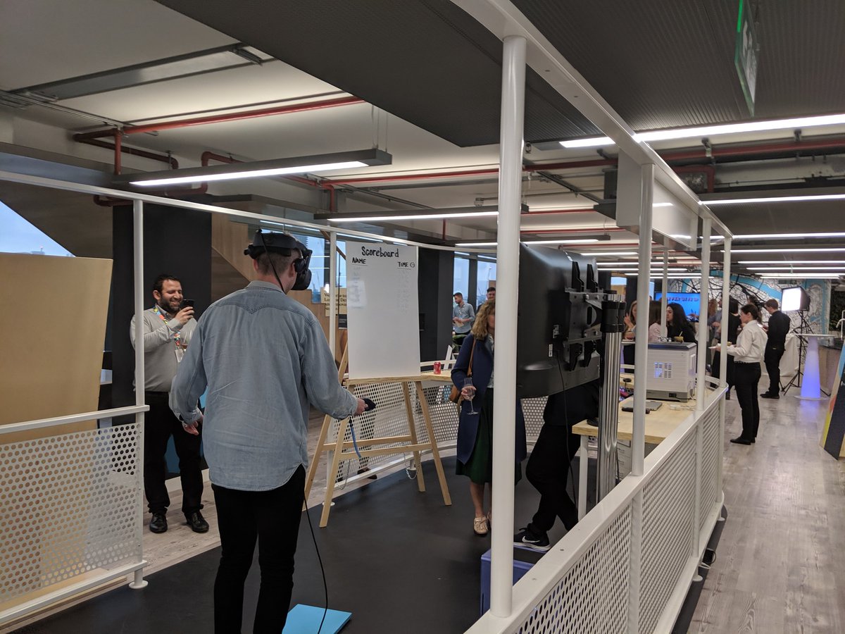 SimonSpier's tweet image. Congratulations @BrilliantBasics and @Infosys on the fantastic launch of your new innovation and design offices. Great space and an excellent example of UK design combining with thoughtful international investment @techUK #LTW2019
