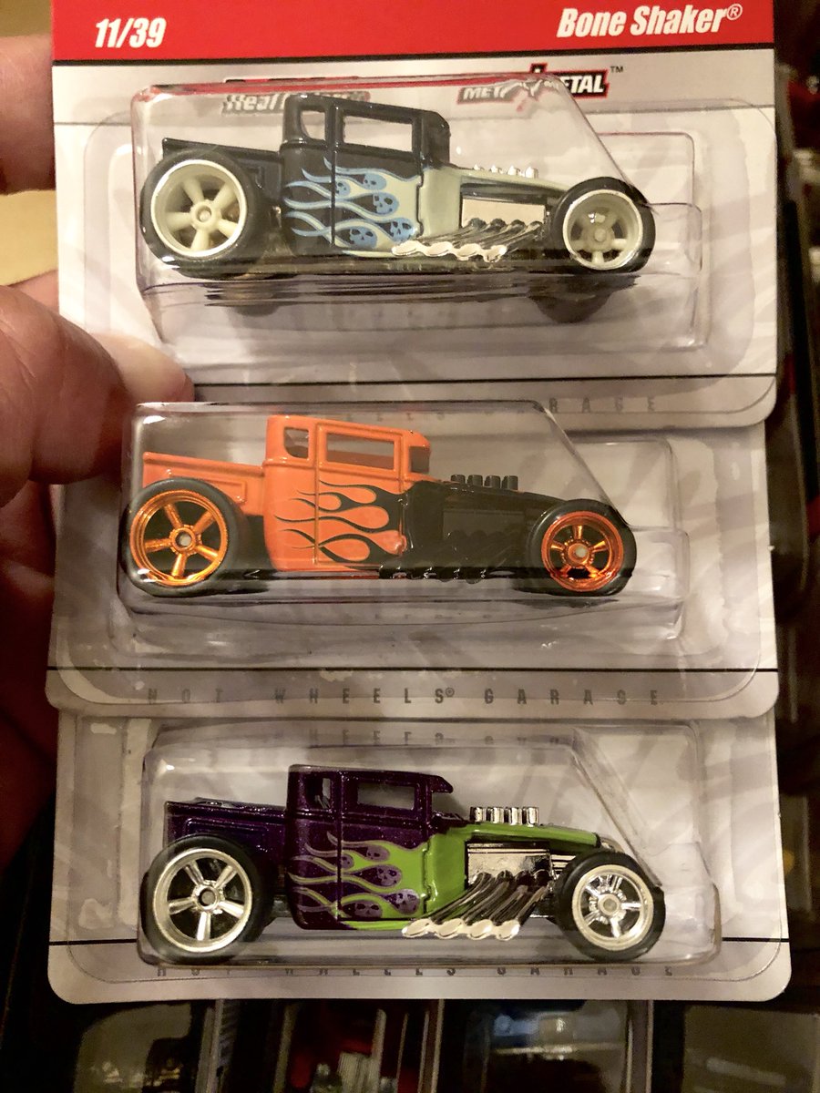 hot wheels larry's garage bone shaker