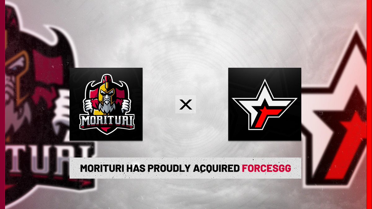 MorituriUpdates's tweet image. We are proud to announce that we have successfully acquired Forces_GG! Please join us in our new adventure! To keep following us throughout our Esports journey, follow @MorituriEsports, (previously known as @Forces_GG). We will be moving our base of operations over there! 

Read: