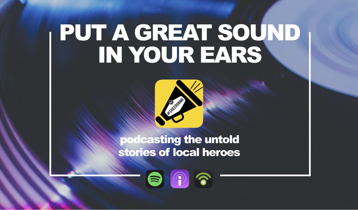 Search 'Cheer On MK' wherever you download your podcasts to join us in celebrating remarkable people across MK.