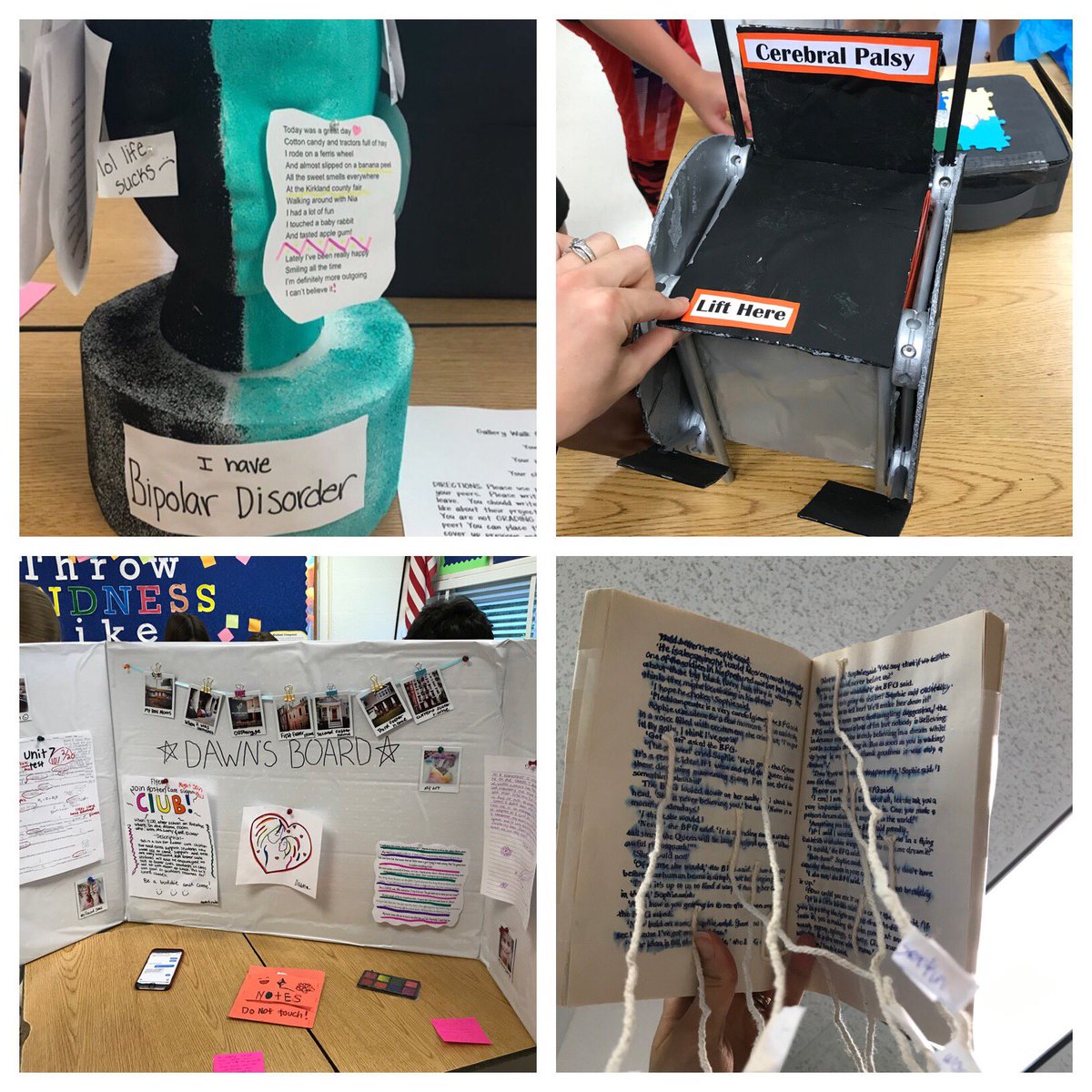 MsHanReads's tweet photo. ❤️ Empathy Projects ❤️ So touching and thoughtful @WMS_ELA @annabacon #WMSreads #WMSwrites #WeCan https://t.co/7RVPBoSuG9