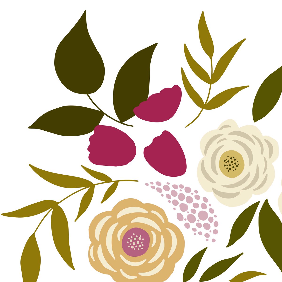 natdreamerblog's tweet image. New pattern in progress🌸 This will be part of my Country Garden Collection coming soon🌿 #surfacepattern #artlicensing #patterndesign #textiles