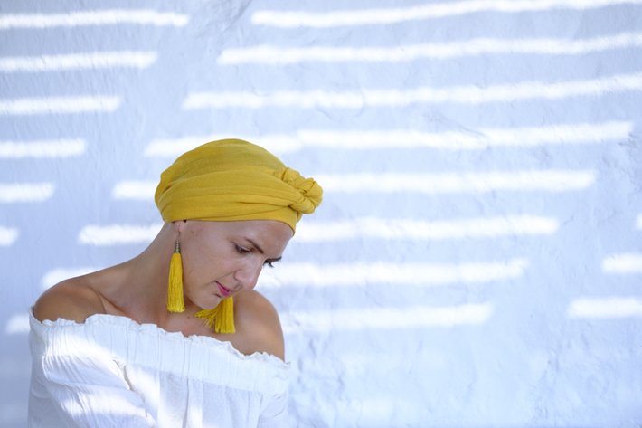 Head scarf styles for alopecians.
#alopeciaworld