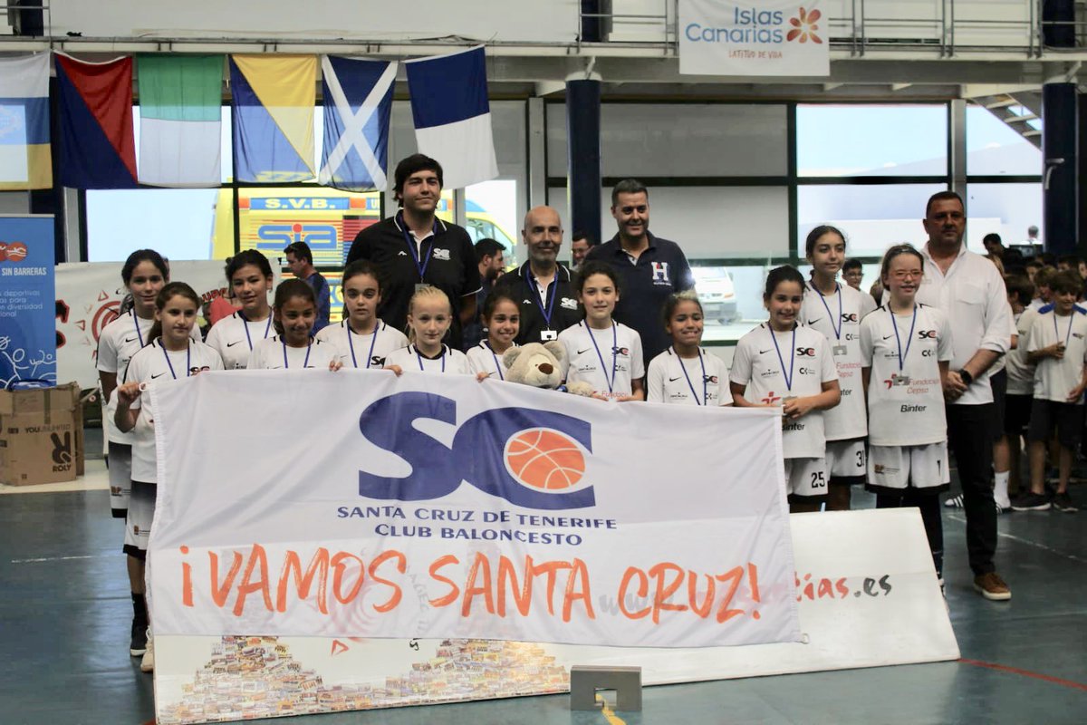 CB_SantaCruz's tweet photo. #CCPremini2019
Campeonato de Canarias de premini: las chicas subcampeonas y el Inmobiliaria Gálvez Santa Cruz noveno. Toda la información y las mejores fotos en la web :
https://t.co/m48kpqdcWe
#SomoSCantera https://t.co/sjB2WYIu7D