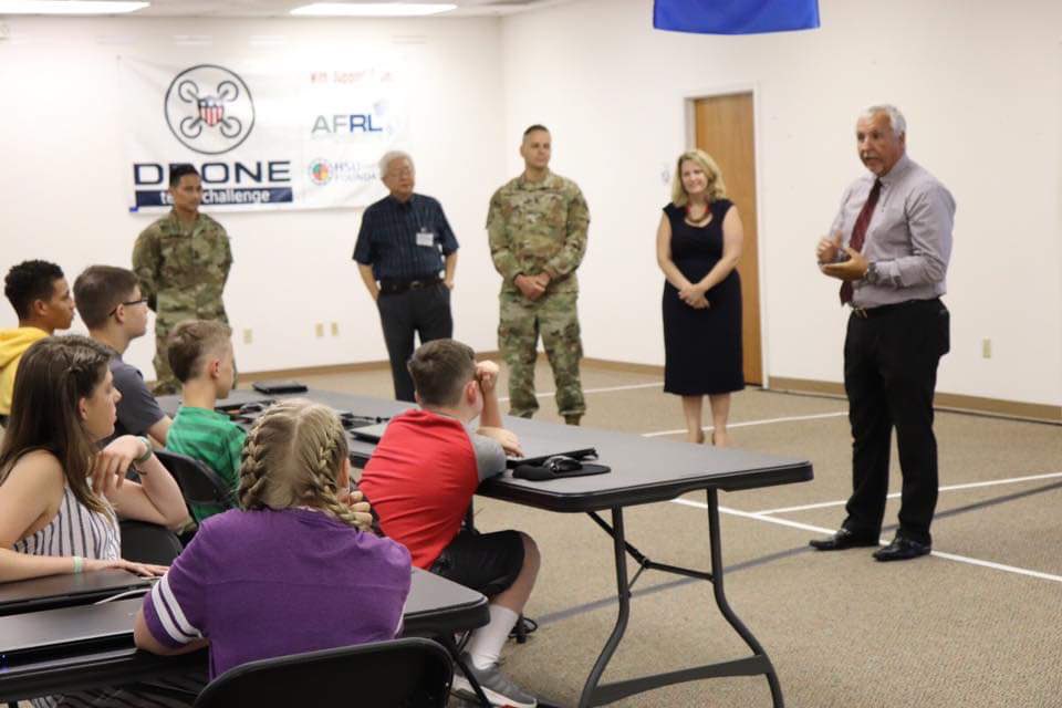 HSUFoundation's tweet photo. @HSUFoundation's summer camp programs are off to a great start with #AFACyberPatriot. This morning, we were honored to welcome our campers with a special visit from a sponsor representative of @its_intuitive and professional cyber mentors from Eglin AFB and Hurlburt Field. https://t.co/x9QkY3xRg4