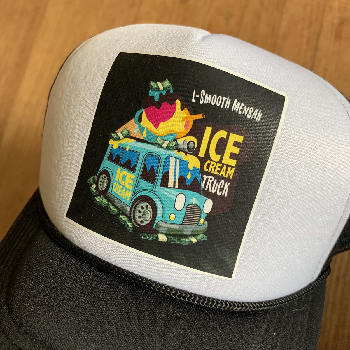 51stSpeakeasy's tweet photo. Fitten ta go get a soft serve 🍦 
In my nu nu 🧢 Thank you @1LSmooth 🙏🏼 #okchiphop https://t.co/KzJObtMLnO