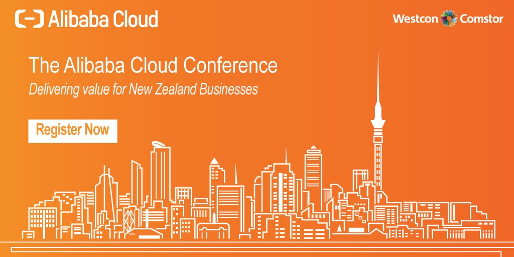WestconcomstorC's tweet photo. Don't miss the Alibaba Cloud Conference in Auckland on Friday this week. Alibaba Cloud is the backbone of the Alibaba Group and the largest public cloud provider by market share in Asia Pacific. Register now https://t.co/3SOuDJNfJR #AlibabaCloud #Alibabagroup https://t.co/oLP6XrJTF8