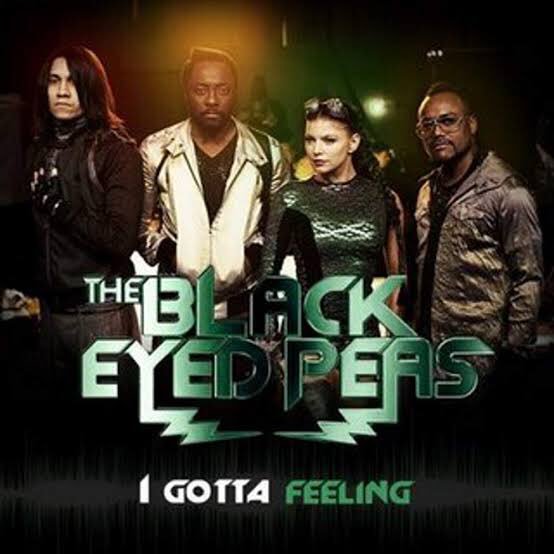 7. The Black Eyed Peas - I gotta feeling
