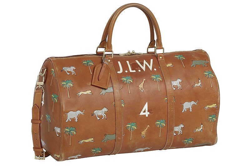 GRAILED on X: Custom Louis Vuitton luggage for Wes Anderson's