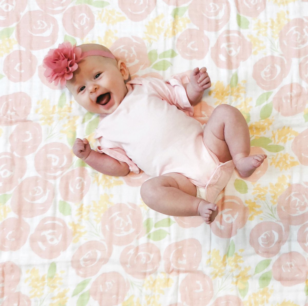 Olivia at 3.5 months