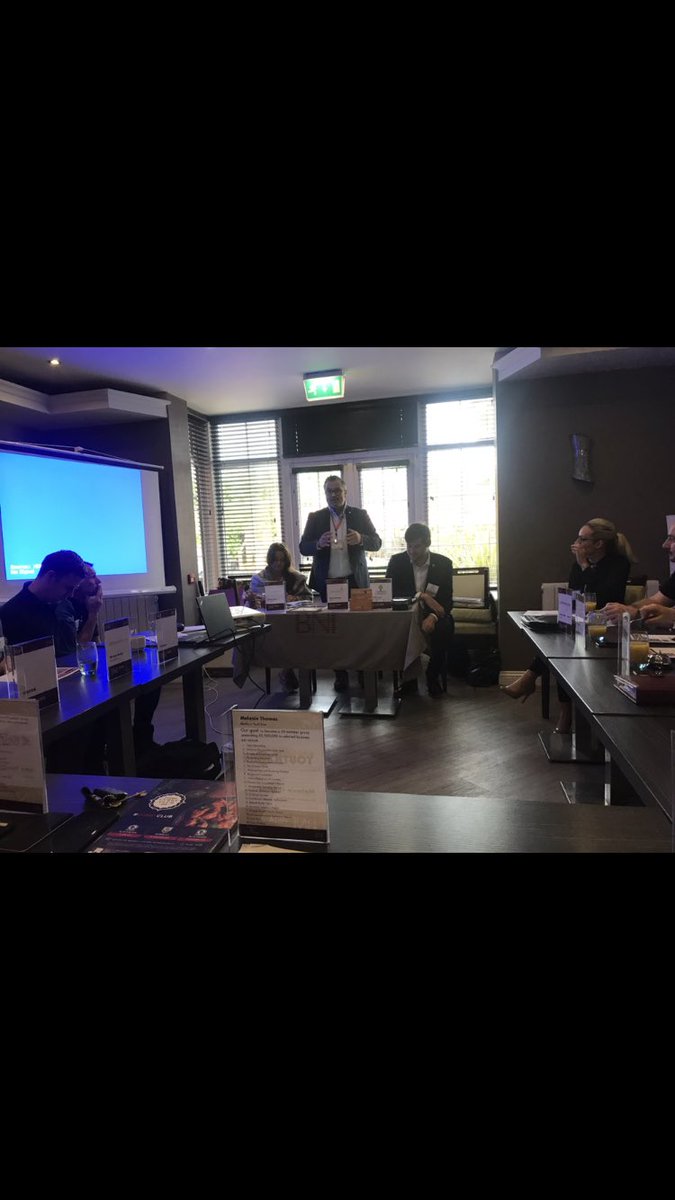 We have open seats available at BNI Vista:

- Graphic Designer
- Estate Agent
- Printer
- HR Specialist
- Business Coach

Come and join the team TOMORROW at The Avenue at Brockhall, meet our members, network with local businesses and learn more about being a BNI Member  👍