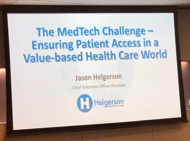 novatekcom's tweet photo. Value = Change in care at the point it's provided. Talking #trends in ethics, #medicaltechnology, #telemedicine and life expectancy of 125 years. #MedTechIDEAS Summit @policywonk1 @medtechassociation https://t.co/OjtZyvM2J6