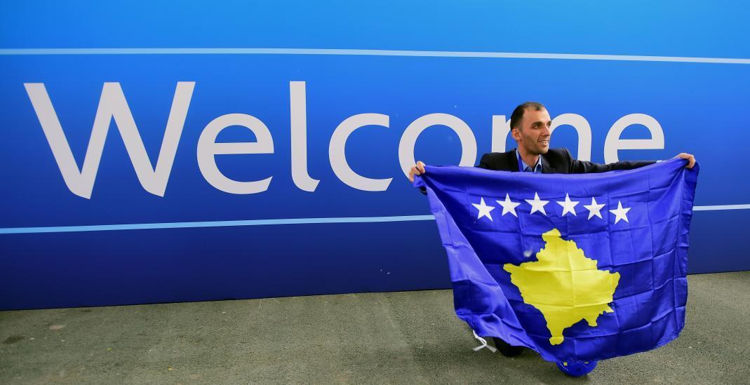 bet365's tweet photo. International matches unbeaten:  

Kosovo - 14
Portugal - 10
Denmark - 9
Germany - 5
Spain - 4
Belgium - 3

🇽🇰 The most in-form national team in Europe. 🙌 https://t.co/vNfXIHC0rh