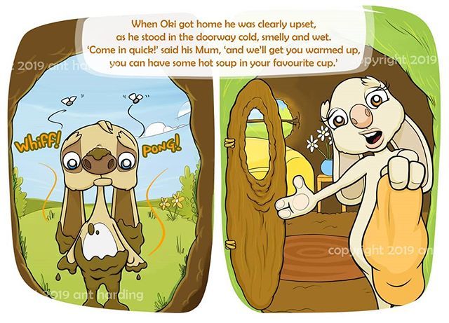 antharding's tweet image. One of the pages from my soon to be released children's book about a rabbit who learns to overcome his disability and realises he has the greatest hip of all! 😀
.
.
. 
#drawing #art #illustration #selfpublishing #indiepublishing #photoshop #character… bit.ly/2I8bEGo