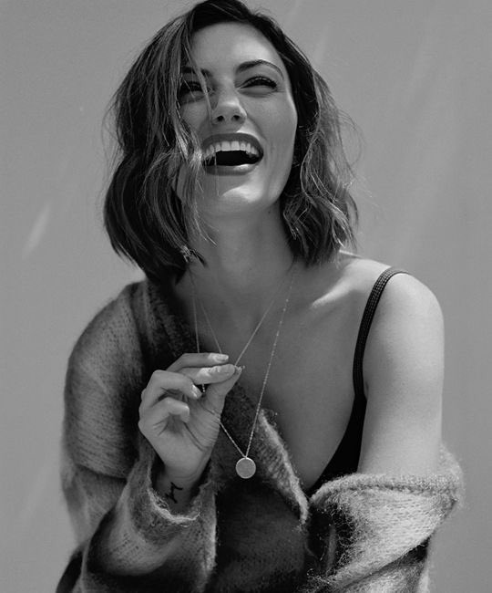 She can smile, every once in awhile.