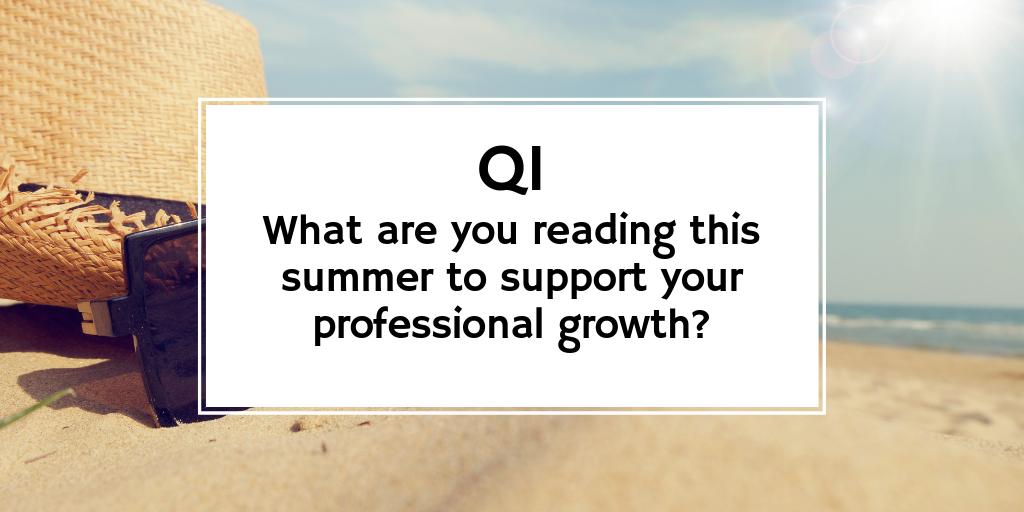 KyTechChat's tweet photo. Q1 What are you reading this summer to support your professional growth? #KyTechChat https://t.co/gX9tkIeHyh
