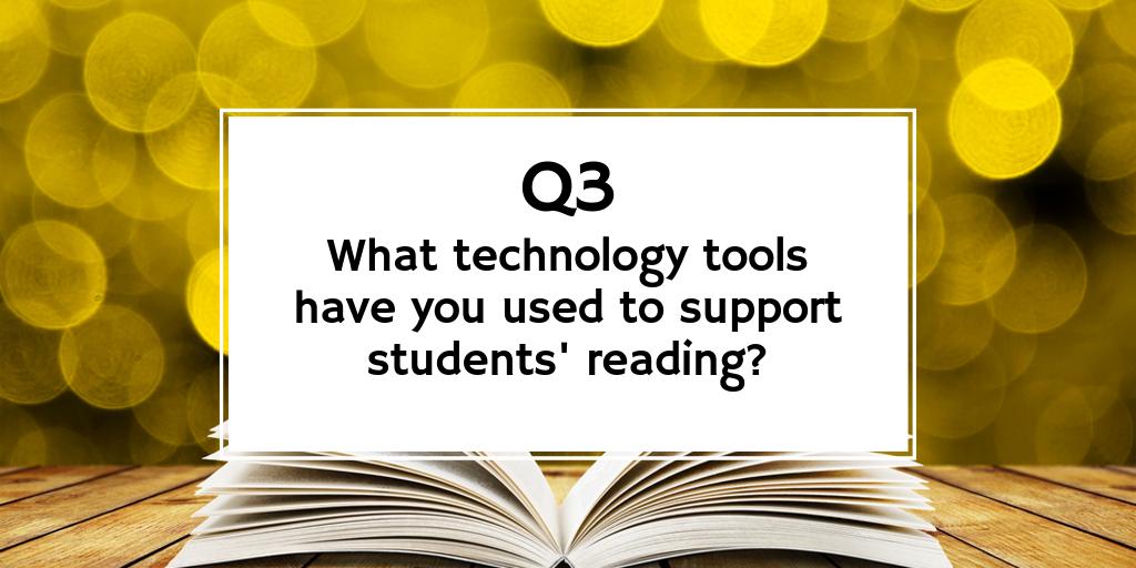 KyTechChat's tweet photo. Q3 What technology tools have you used to support students' reading? #KyTechChat https://t.co/DB6Ay7rcjb