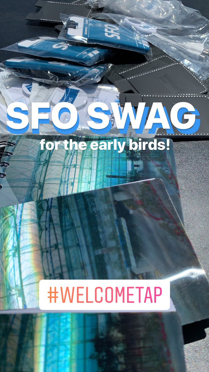 flySFO's tweet photo. Join us on the top level of West Field garage to view @tapairportugal’s inaugural arrival and departure! Early birds will receive SFO swag. We will be here from 1:30pm-4:30pm ✈️ #WelcomeTAP #AVGeek https://t.co/kOZIgHaa0I
