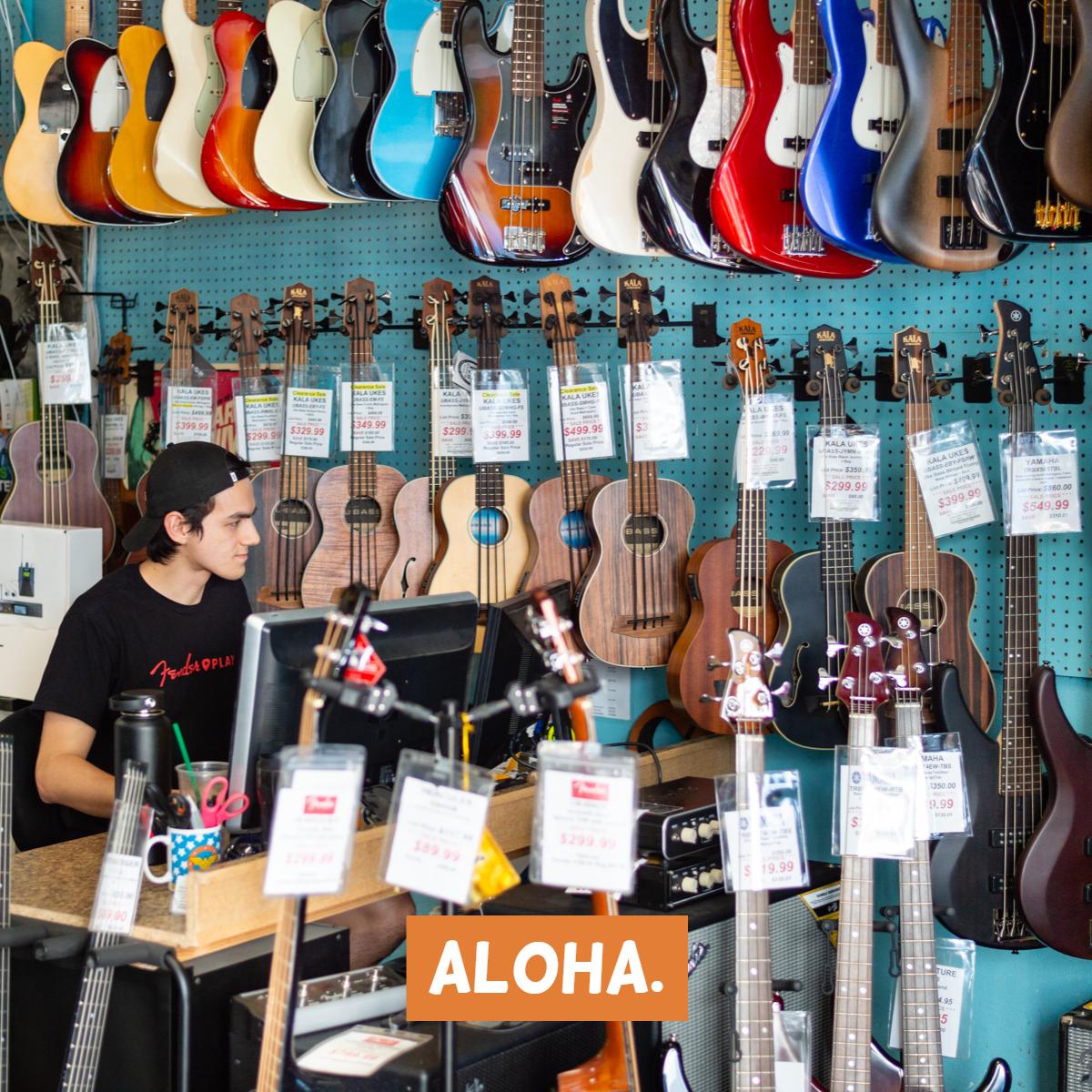 bountymusic's tweet photo. We've been providing the highest quality instruments and audio gear in Maui since 1979. https://t.co/1tgGUfRN09