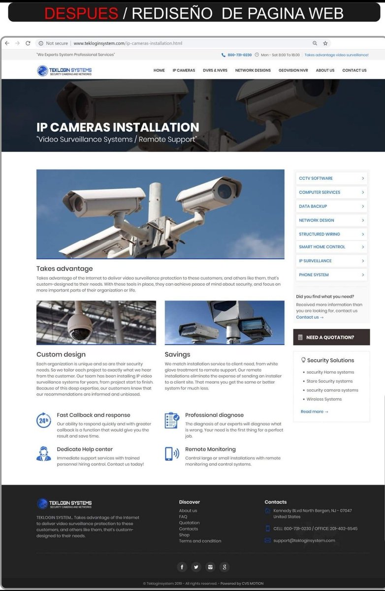 CvsMotion's tweet image. Quizás tienes una web y por falta de tiempo o de conocimiento quedaron en el olvido...

🛑 3 Pasos Importantes 🛑

✅REDISEÑO DE PAGINA WEB
✅MANTENIMIENTO DE PAGINA WEB
✅POSICIONAMIENTO EN GOOGLE (SEO)
🔎

🌐 UNA PÁGINA WEB... es el canal donde los clientes ven su Marca...
