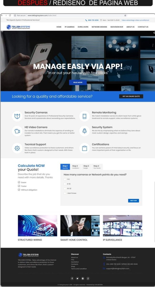 CvsMotion's tweet image. Quizás tienes una web y por falta de tiempo o de conocimiento quedaron en el olvido...

🛑 3 Pasos Importantes 🛑

✅REDISEÑO DE PAGINA WEB
✅MANTENIMIENTO DE PAGINA WEB
✅POSICIONAMIENTO EN GOOGLE (SEO)
🔎

🌐 UNA PÁGINA WEB... es el canal donde los clientes ven su Marca...