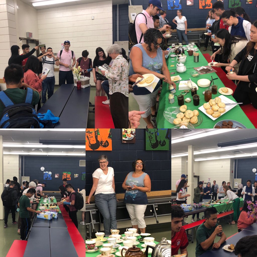 mrswoodacre's tweet photo. A TAS ELL tea was held to celebrate the hard earned successes and to say good bye to those who are leaving. Thanks to all guests who were able to make it.
Tea, treats, scones, clotted cream and swapping autographs. TAS ELL rocks! @kprschools @TASGriffins https://t.co/C2ohtINMfr