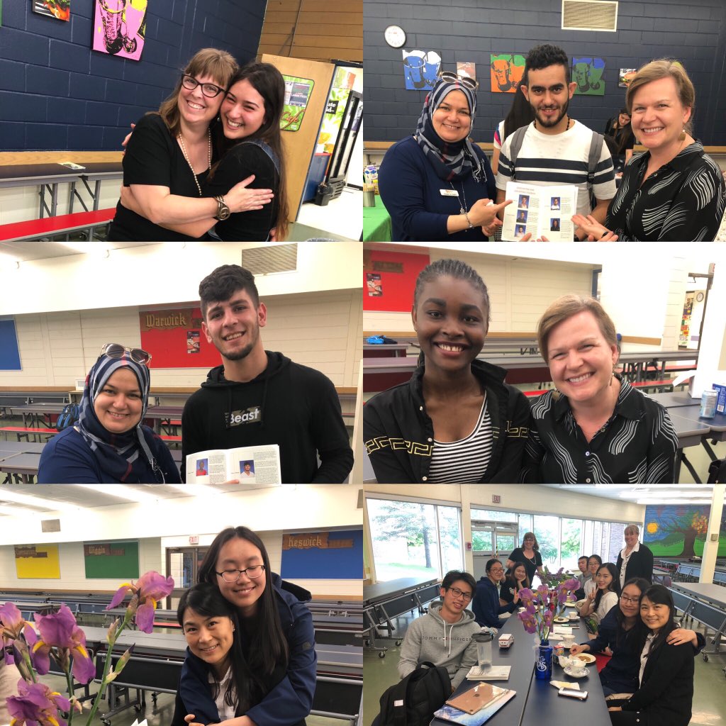 mrswoodacre's tweet photo. A TAS ELL tea was held to celebrate the hard earned successes and to say good bye to those who are leaving. Thanks to all guests who were able to make it.
Tea, treats, scones, clotted cream and swapping autographs. TAS ELL rocks! @kprschools @TASGriffins https://t.co/C2ohtINMfr