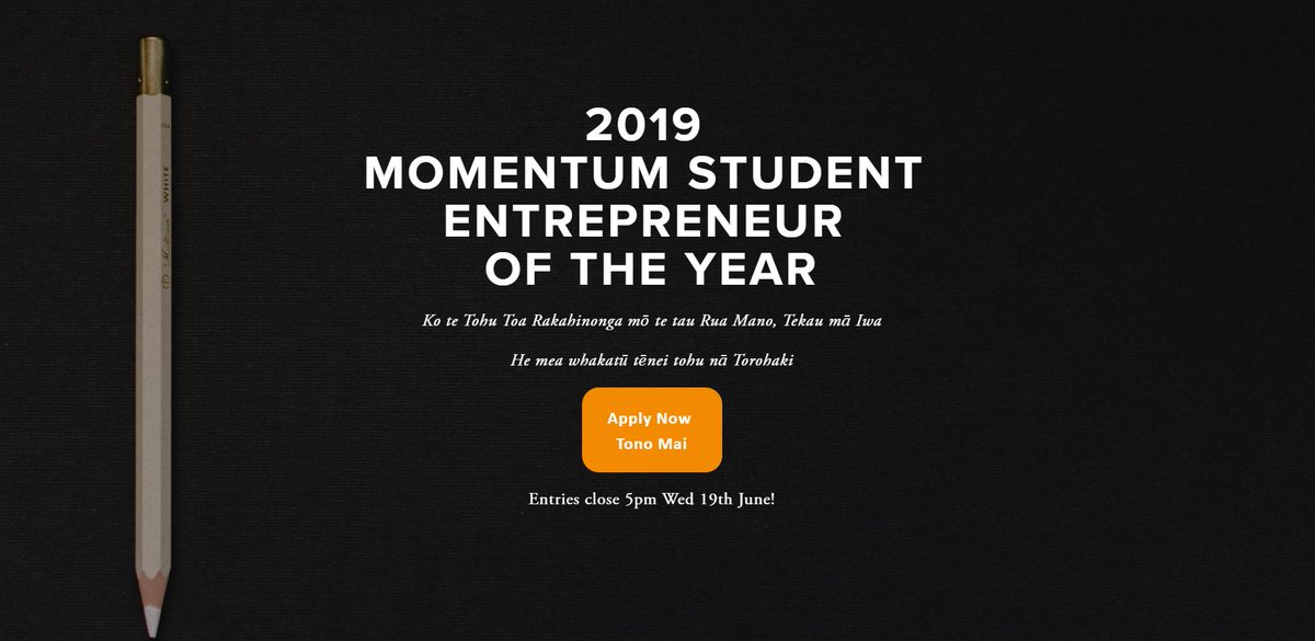 Do you know an entrepreneurial student who deserves this award? Apply now - applications close soon!! Contact Viclink's Entrepreneurship Manager,  Emily Sullivan (emily.sullivan@viclink.co.nz) for more info. lnkd.in/gjsRa3i