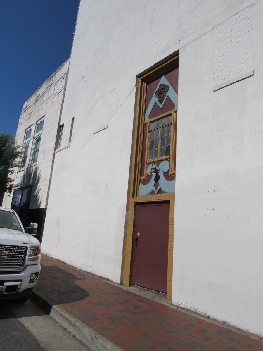 When he was a small child  #FloydMartin recalled sitting up in the balcony of the Strand Theater. “I always wondered how the white people got down on the floor.” His family had to enter by this side door. Only white people could go in the front, and sit in the main section.