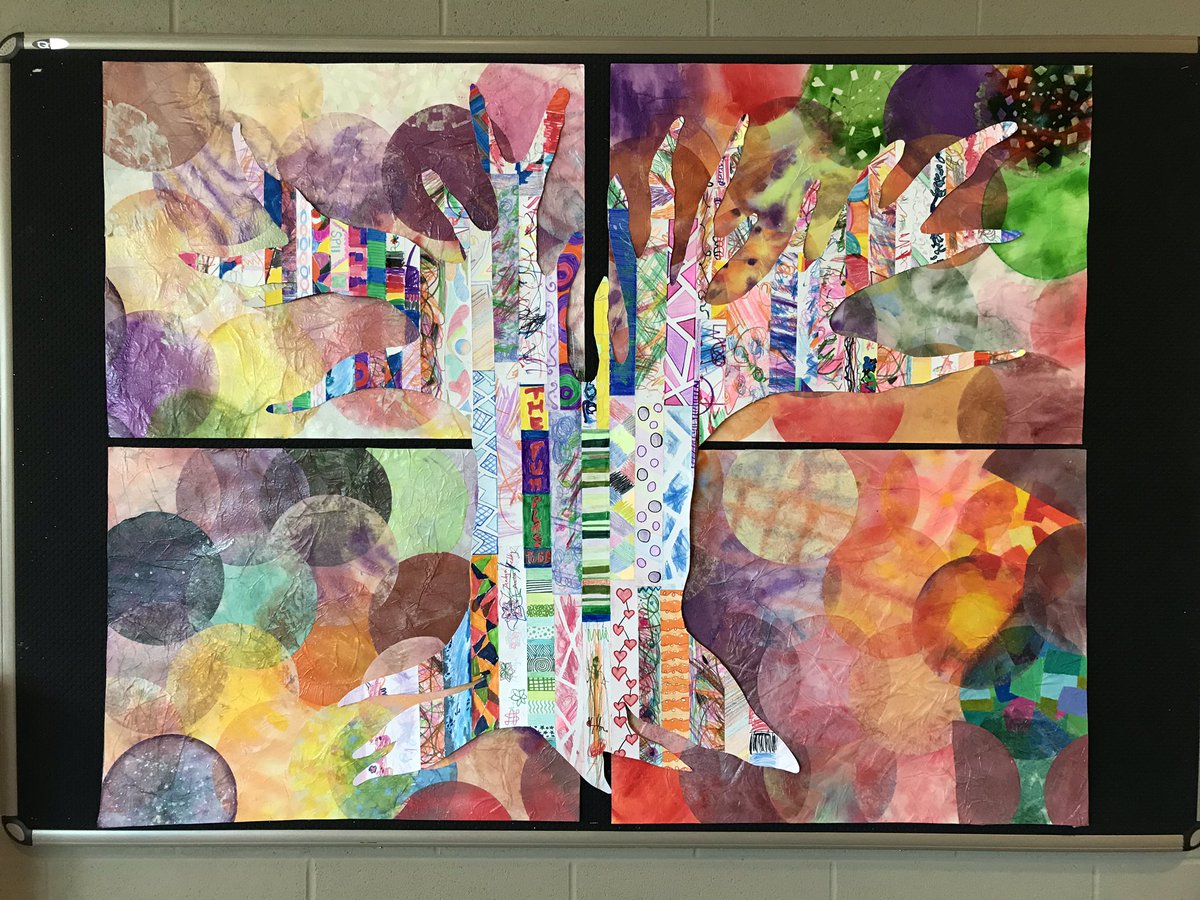 SadiesPlaceWR's tweet photo. So excited to share what we’ve been working on with @CityKitchener @SPCAKitchener

We worked with community members &amp; our #inclusionbypress artists to create this piece for Stanley Park’s lobby.

Thank you to everyone involved in creating this piece ❤️

#kwawesome #community https://t.co/BsR1R7n6gg