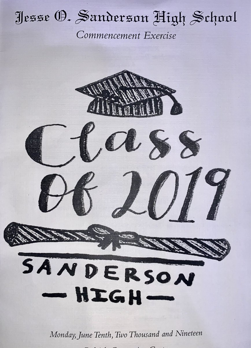 GregFordFL's tweet photo. Congratulations to the Jesse O. Sanderson High School #ClassOf2019! π
Itβs an honor to celebrate with you on this special day!
#WakeIsWithYou
#WakeBOC #WCPSS #WakeEd https://t.co/FXW0hGd6fx