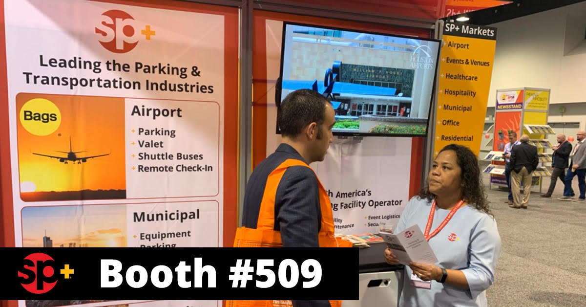 SPPlusCorp's tweet image. We're here! Come visit SP+ at Booth #509 during #IPMI2019. We'll be showcasing our innovative client solutions for universities, municipals, and airports, as well as our brand-new consumer-facing website, parking.com.