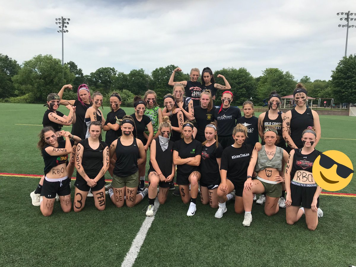 What’s a better way to end the 2019 season? Themed practices? Yeah, you guessed right.
“Youth Day” - We all wore our youth jerseys. “USA Day” - We all wore red, white, and blue. Finally, “War Day” - We all wore camo and black to prepare for Saturday😈 #ctglax