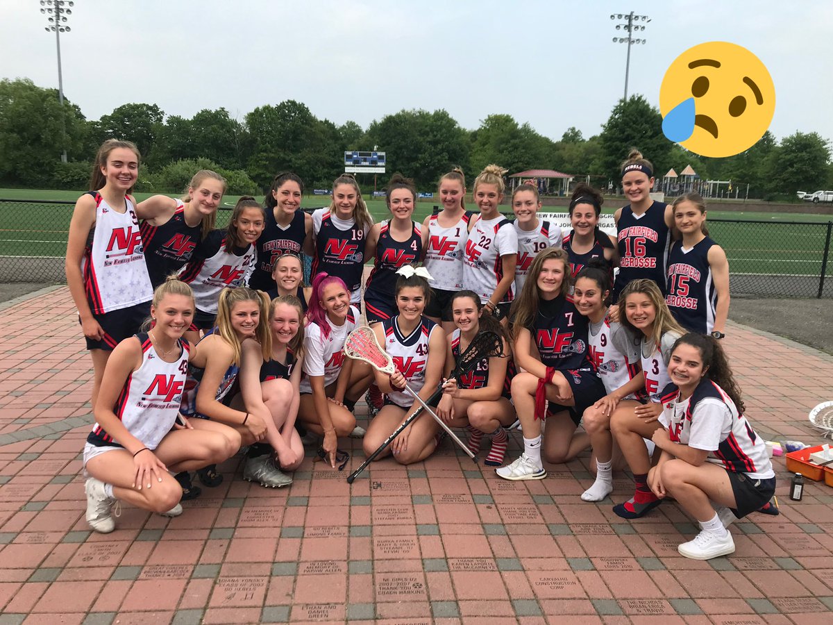 NFGLAX's tweet photo. What’s a better way to end the 2019 season? Themed practices? Yeah, you guessed right.
“Youth Day” - We all wore our youth jerseys. “USA Day” - We all wore red, white, and blue. Finally, “War Day” - We all wore camo and black to prepare for Saturday😈 #ctglax https://t.co/U4oWCl4Q24